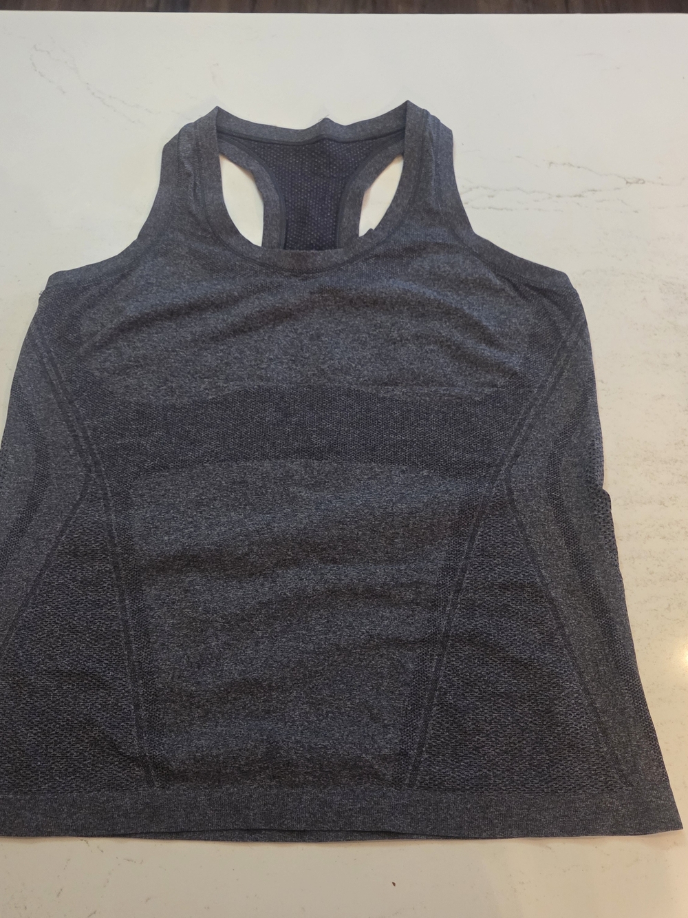 Athleta Women's Racerback Performance Tank Top - Charcoal Gray